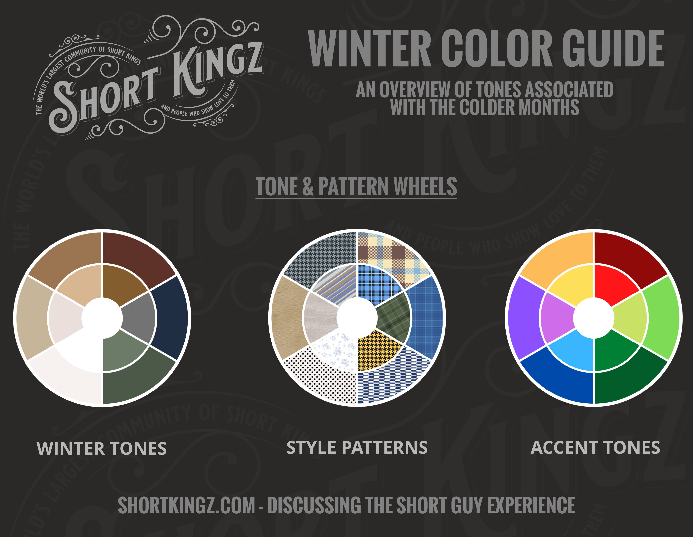 Winter Color Guide | Fashion For Short Men | Winter Colors | Winter Style | Short Men | Short Guys | Short King | Short Kingz